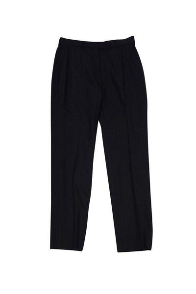 Current Boutique-Giorgio Armani - Grey Wool Blend Pants Sz 2