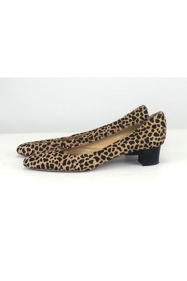 Current Boutique-Giuseppe Zanotti - Pony Hair Brown Animal Print Shoes Sz 9