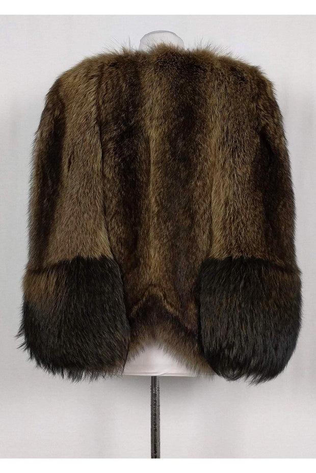 Current Boutique-Givenchy - Raccoon Fur Cape Sz 4