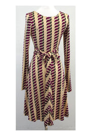 Current Boutique-Issa London - Multicolor Print Silk Wrap Dress Sz 6