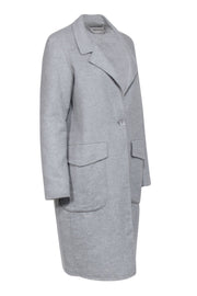 Current Boutique-Jan Mayen - Grey Single Button Coat Sz M