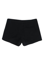Current Boutique-Joie - Black Woven Cotton Shorts Sz 0