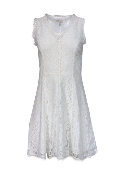 Joie white sale lace dress