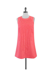 Current Boutique-Karta - Neon Pink Embellished Dress Sz S