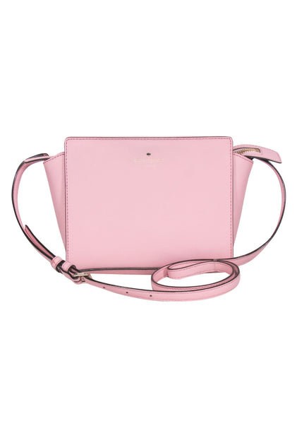 Kate Spade - Light Pink Polka Dot Mini Crossbody Purse – Current Boutique