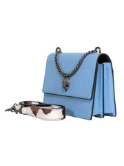 Current Boutique-Kurt Geiger – Light Blue Leather Crossbody Bag
