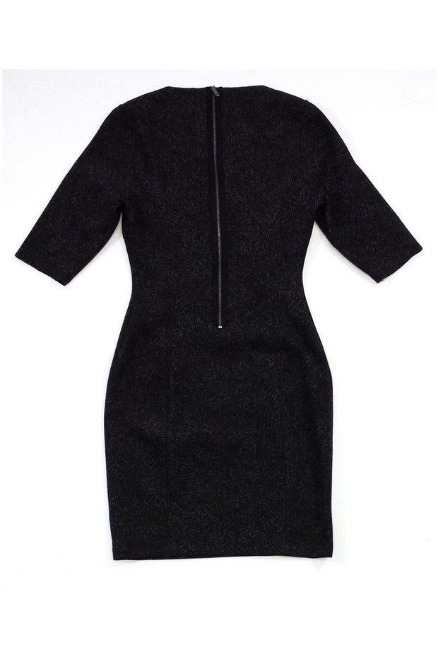 Current Boutique-L'Agence - Black Grey & Brown Print Bodycon Dress Sz 2