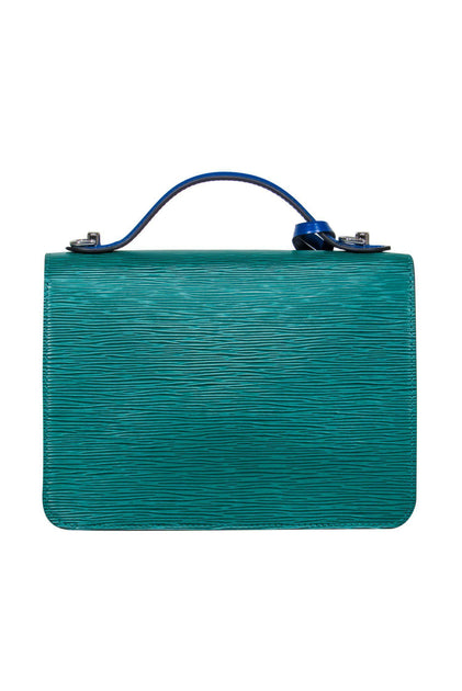 Louis Vuitton - Blue, Green & Red Colorblock Epi Convertible Crossbody –  Current Boutique