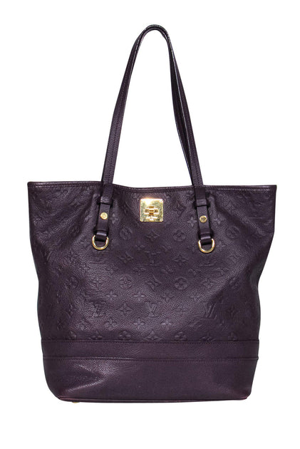 Louis Vuitton Citadine Monogram Empreinte Leather Tote + Pouch Orient –  Gaby's Bags