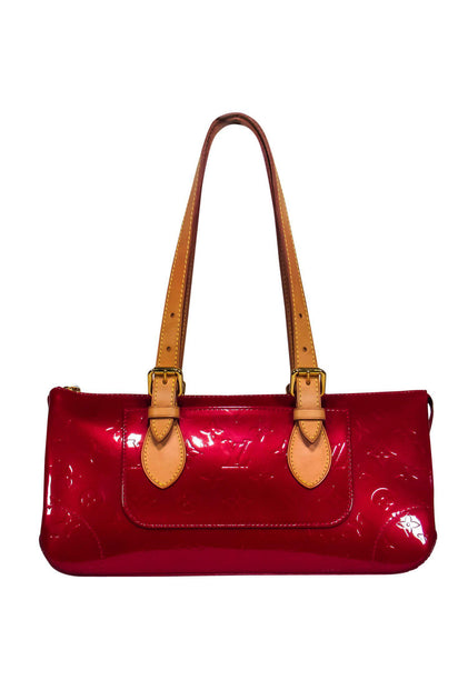 Louis Vuitton - Red Patent Leather Monogram Embossed