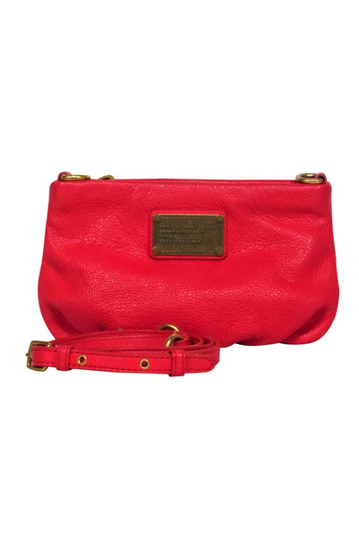 Current Boutique-Marc by Marc Jacobs - Red Pebbled Leather Mini Crossbody Bag