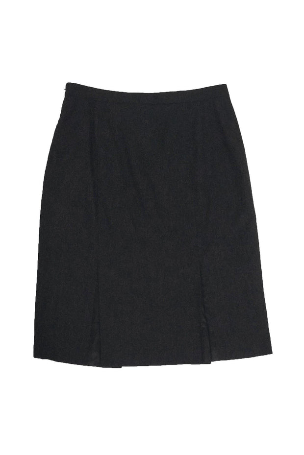 Current Boutique-Max Mara - Dark Grey Pencil Skirt Sz 8