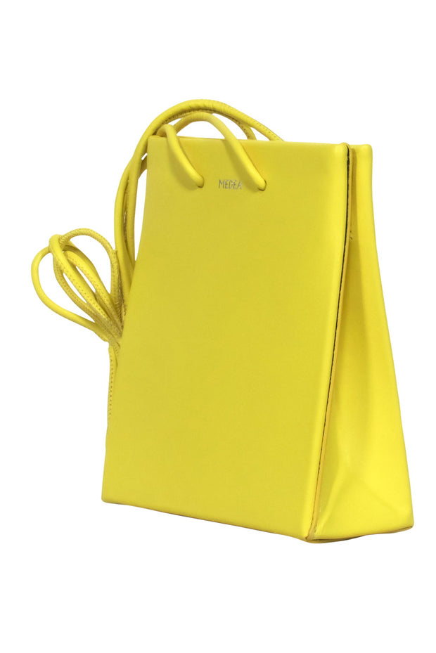 Current Boutique-Medea - Yellow Mini Shoulder Purse
