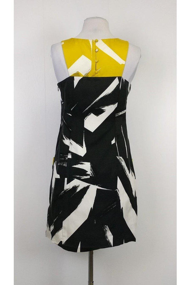 Current Boutique-Mint - Patterned Halter Neck Dress Sz 4