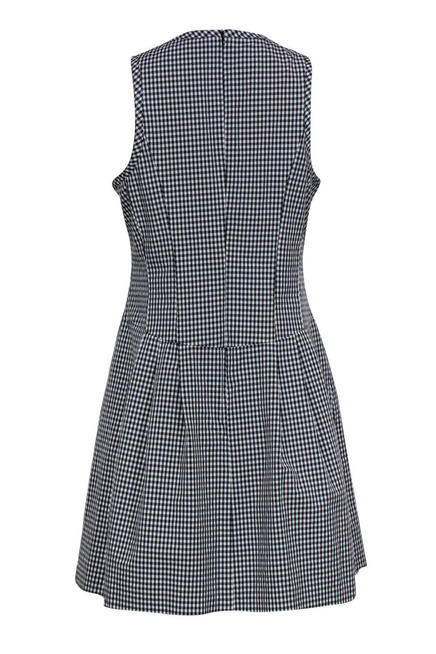Current Boutique-Nanette Lepore - Black & White Gingham Tent-Style Dress Sz 10