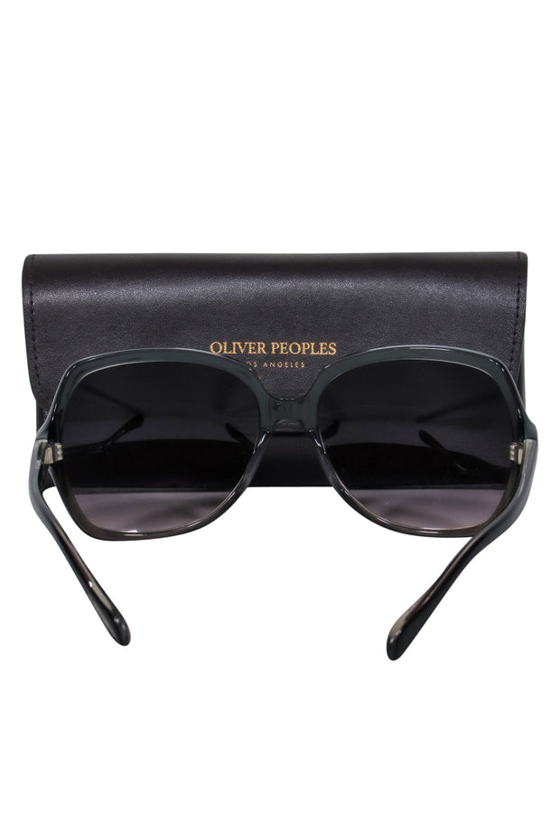 Current Boutique-Oliver Peoples - Grey Square Tinted Sunglasses