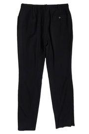 Current Boutique-Prada - Black Wool Blend Trousers Sz 8