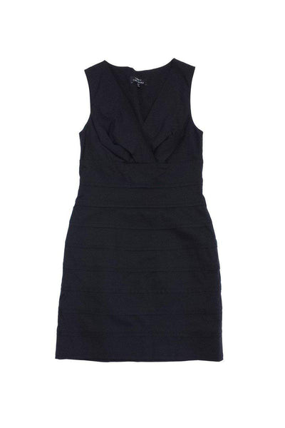Current Boutique-Robert Rodriguez - Black Cotton Sleeveless Dress Sz 6