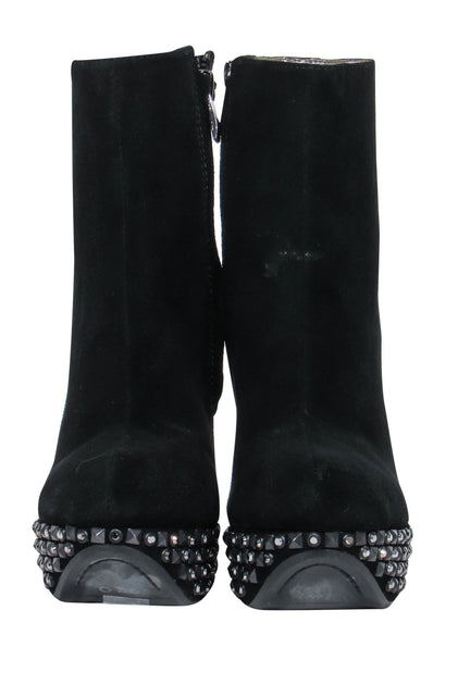 Sam edelman outlet black studded boots