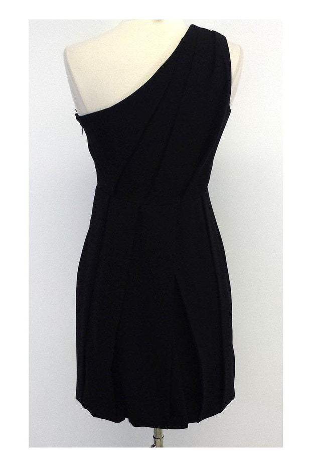 Current Boutique-Shoshanna - Black One Shoulder Dress Sz 0