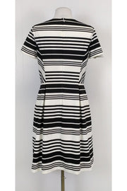 Current Boutique-Shoshanna - Black & White Striped Dress Sz 10