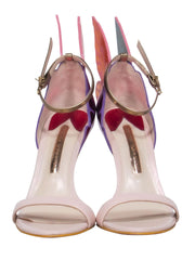 Current Boutique-Sophia Webster - Purple, Pink, & Yellow Strappy Butterfly Heels Sz 6.5