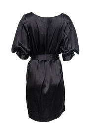 Current Boutique-Stella McCartney - Black Silk Dress w/ Polka Dots Sz 10