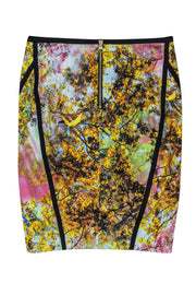 Current Boutique-Ted Baker - Bird-in-the-Forest Pencil Skirt Sz 2