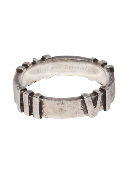 Tiffany & co hot sale roman numeral ring