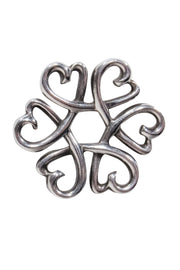 Current Boutique-Tiffany & Co. - Sterling Silver Open Heart Design Pendant