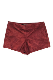 Current Boutique-Tory Burch - Rust Suede Shorts Sz 4