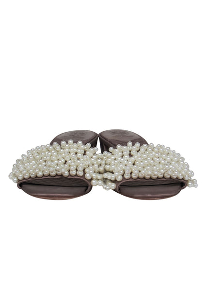 Tory burch cheap beaded sandals