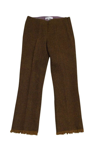 Current Boutique-Trina Turk - Brown Wool Trousers Sz 2