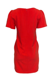 Current Boutique-Trina Turk - Orange Short Sleeve Shift Dress Sz 12