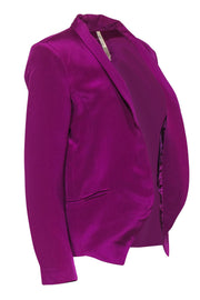 Current Boutique-Truth and Pride - Bright Purple Open Blazer Sz M