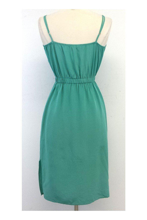 Current Boutique-Twelfth Street by Cynthia Vincent - Turquoise Silk Dress Sz S