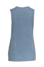 Current Boutique-Vince - Periwinkle Blue Knitted Sweater Tank Sz S