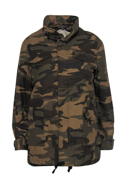 Current Boutique-Vis a Vis - Camouflage Utility Jacket w/ Removable Lining Sz 2