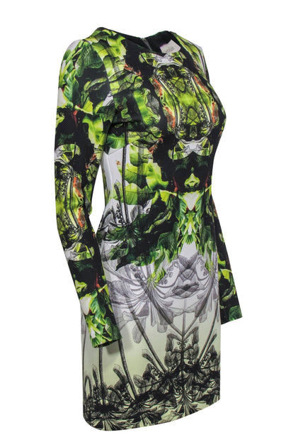 slim fit dress slacks 80s Party Dress in Green Satin – Better Dresses Vintage main image 0