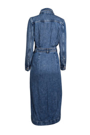 Current Boutique-7 For All Mankind - Blue Denim Chambray Dress Sz XS