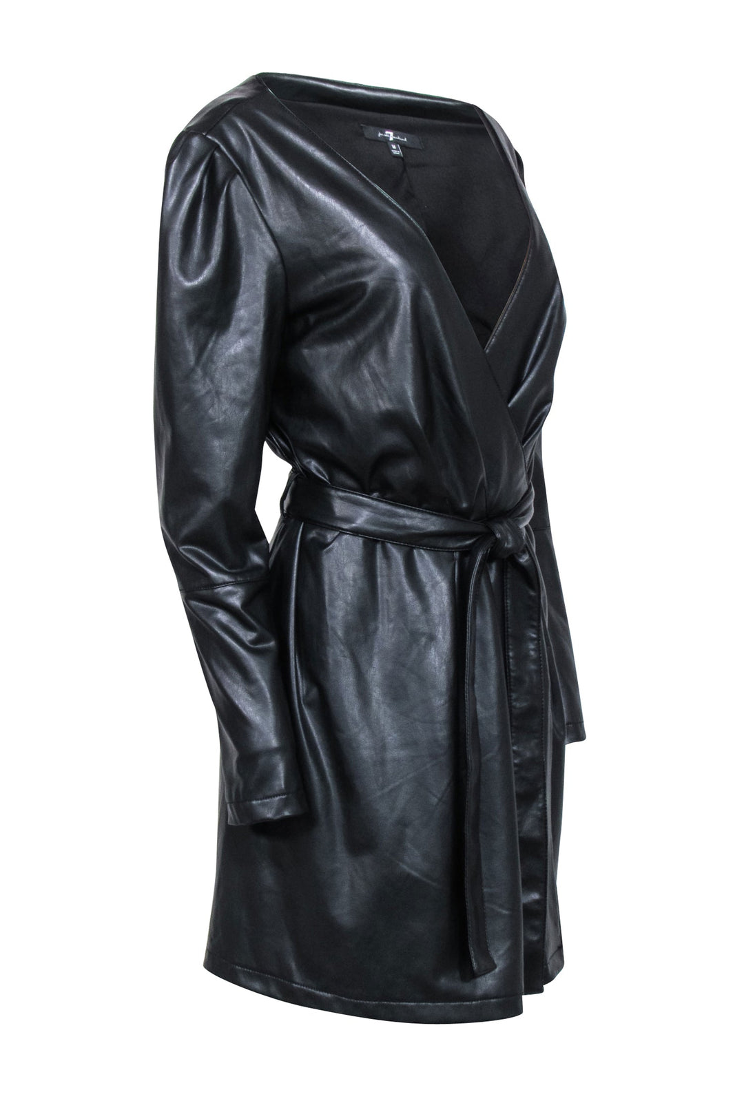 7 for all mankind faux leather dress _workflow_color_tagger