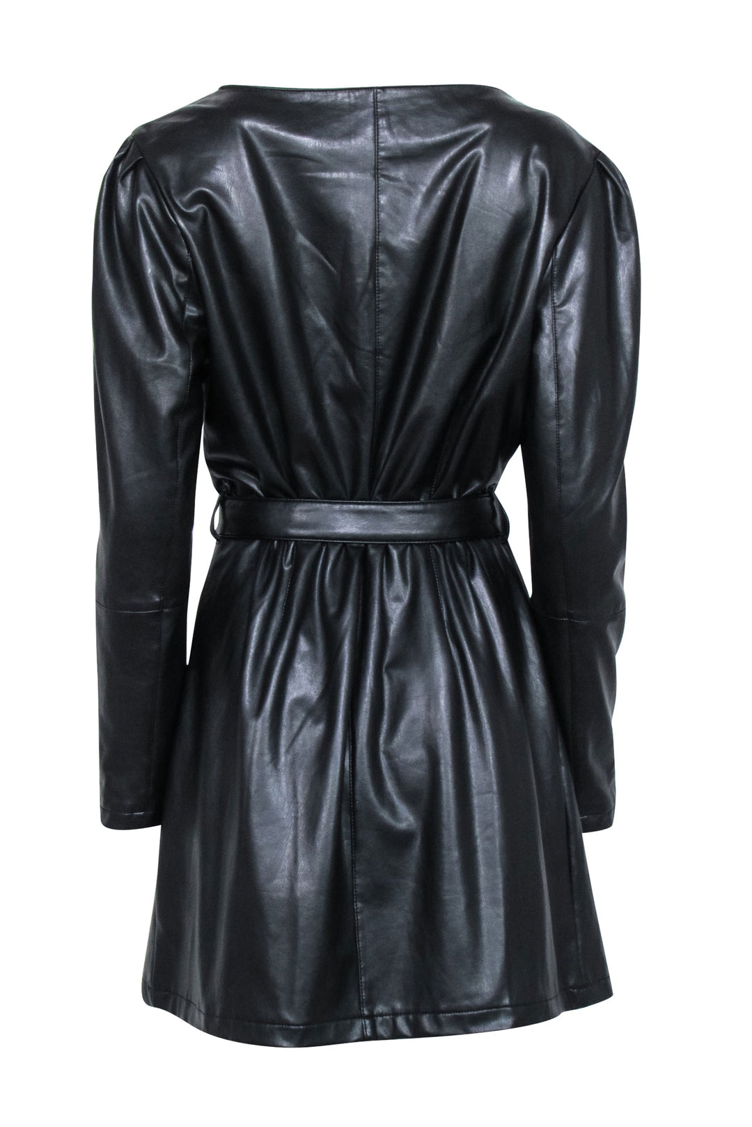 7 for all mankind leather dress DRESS-MAXI