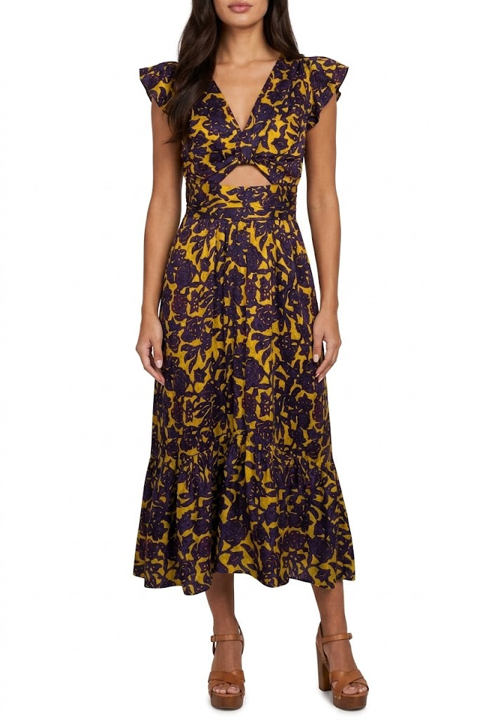 alc yellow dress A.L.C. Valencia Dress Yellow 6