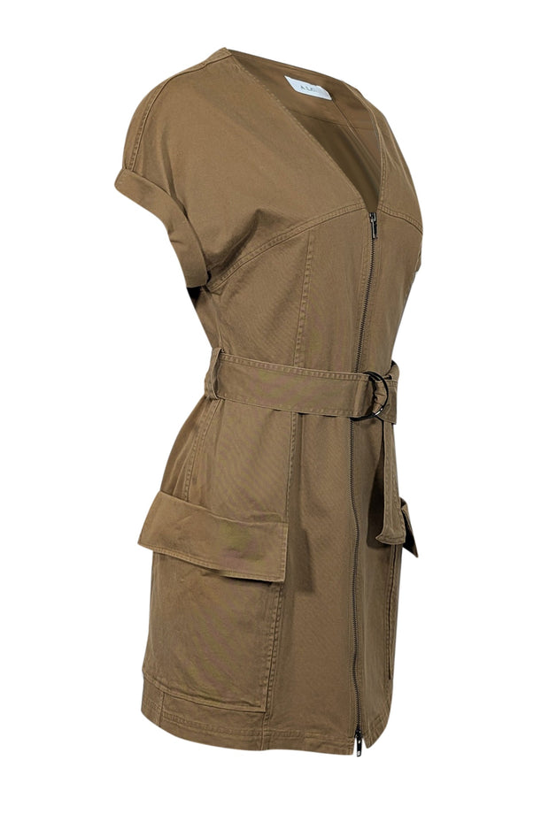 Current Boutique-A.L.C. - Light Brown Twill Shift Dress Sz 8