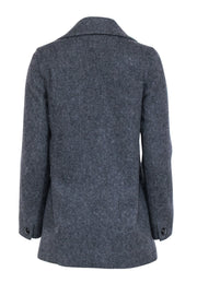 Current Boutique-A.P.C. - Grey Wool Peacoat Sz 2