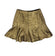 Adam Lippes - Gold Metallic Tweed Skirt Sz 4