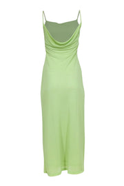 Current Boutique-Alberta Ferretti - Light Green Sleeveless Maxi Dress Sz 8