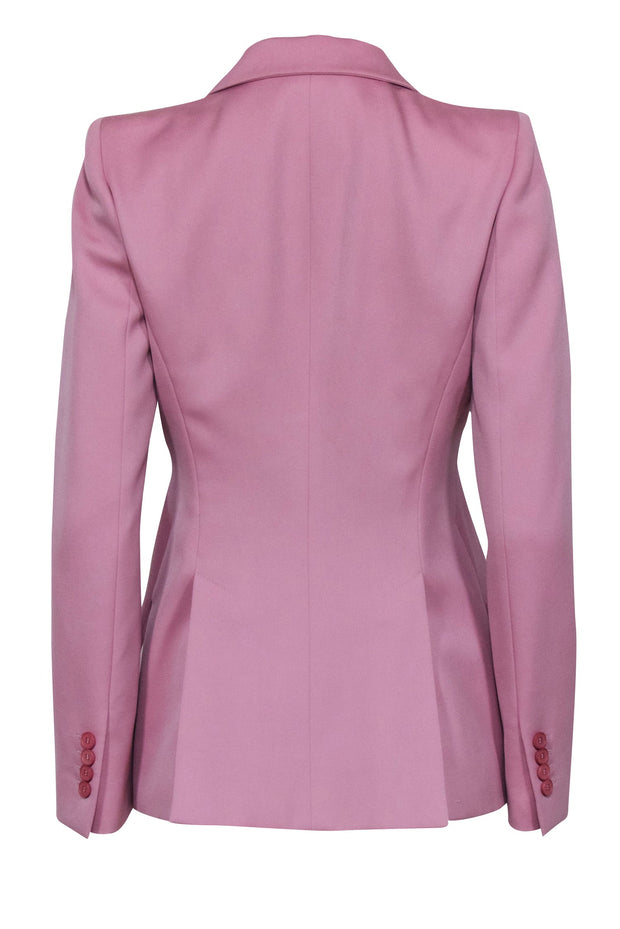 Current Boutique-Alexander McQueen - Blush Pink Single Button Blazer Sz 6