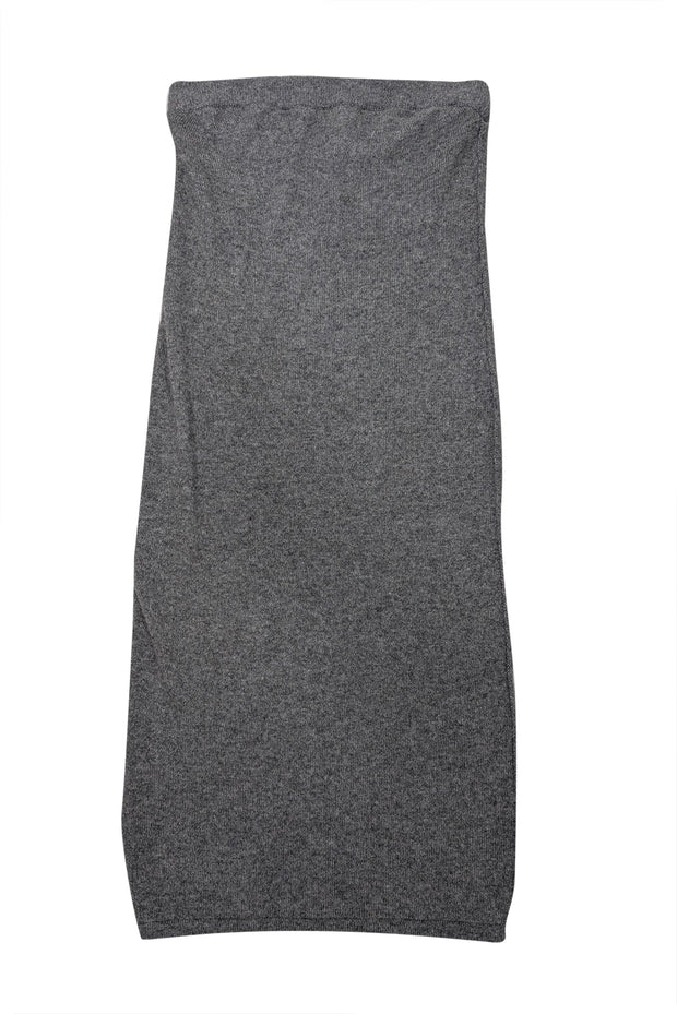 Current Boutique-Alexander Wang - Grey Wool & Rabbit Hair Blend Maxi Skirt Sz L