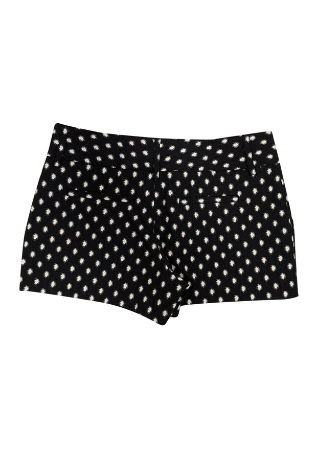 Current Boutique-Alice & Olivia - Black & White Dot Print Tailored Shorts Sz 6